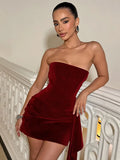 Lisa Strapless Mini Dress