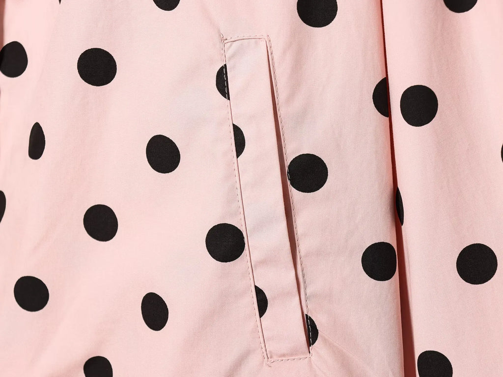 Diana Pink Polka Dot Jacket