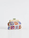 Crochet Square Clutch Bag