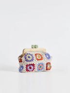 Crochet Square Clutch Bag