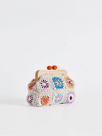 Crochet Square Clutch Bag