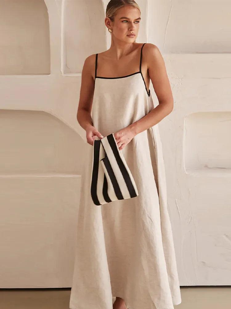 Mia Solid Maxi Dress - Virago Wear - Dresses, Maxi dress, New arrivals - Dresses