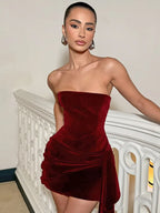 Lisa Strapless Mini Dress