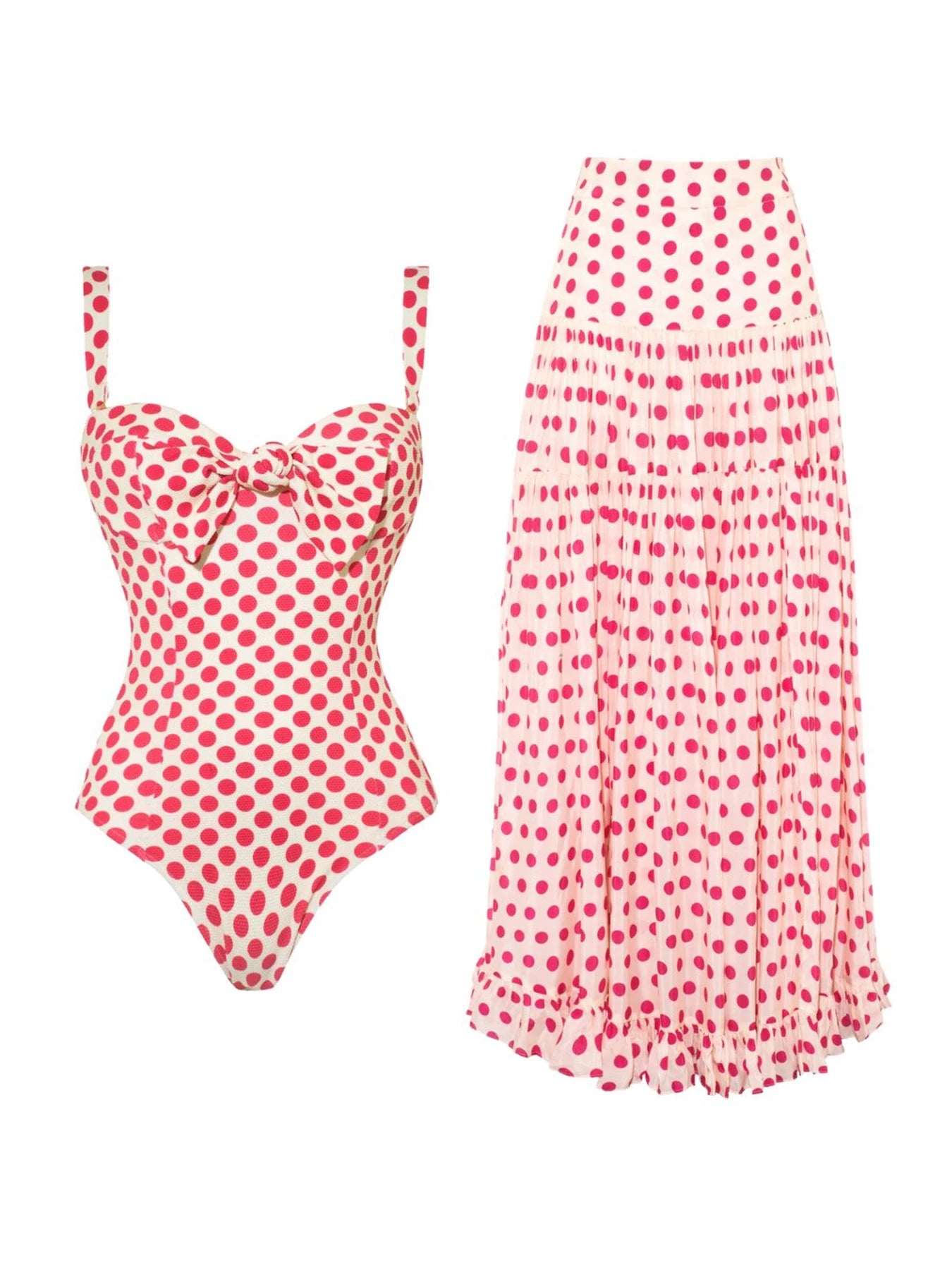 Seaside Polka Swim Set