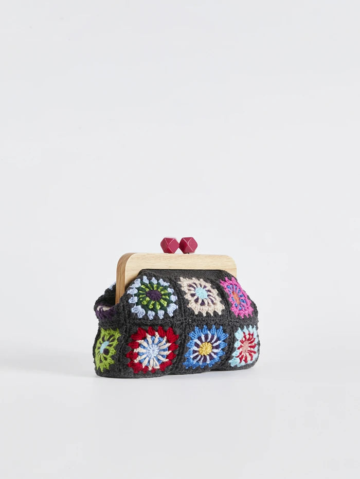 Crochet Square Clutch Bag