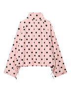 Diana Pink Polka Dot Jacket