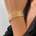 Pulsera de cadena gruesa y gruesa