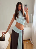 Paloma Drape Maxi Dress