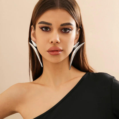 Andy Triangle Pointed Earrings - Virago Wear - Accessories, Earrings, New arrivals - Accessories