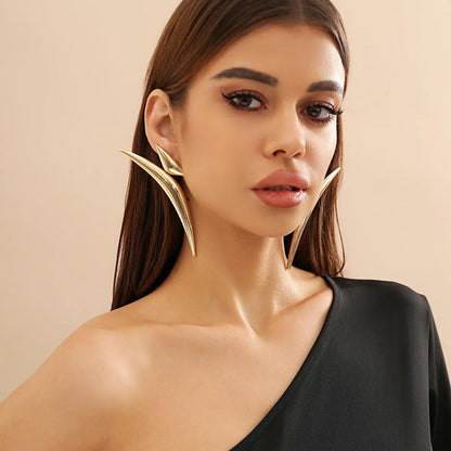 Andy Triangle Pointed Earrings - Virago Wear - Accessories, Earrings, New arrivals - Accessories