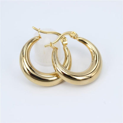 Asha Circle Hoop Earrings - Virago Wear - Accessories, Earrings - Earrings