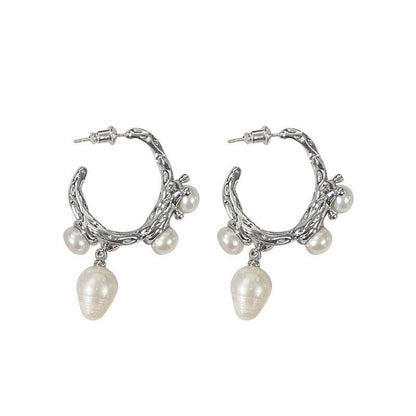 Babette French Baroque Pearl Earrings - Virago Wear - Earrings, New arrivals - Earrings