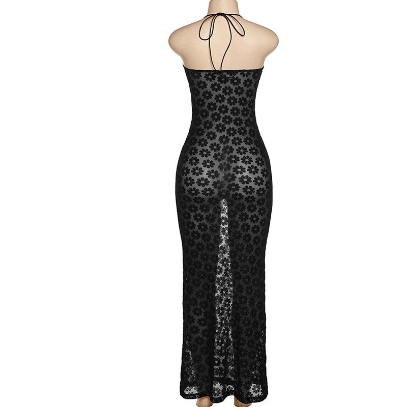 Corinna Mesh Maxi Dress - Virago Wear - Dresses, Maxi Dress - Dresses