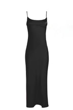 Evelise Mid-calf Satin Dress - Virago Wear - dress, Dresses, Midi Dress, New arrivals - Dresses