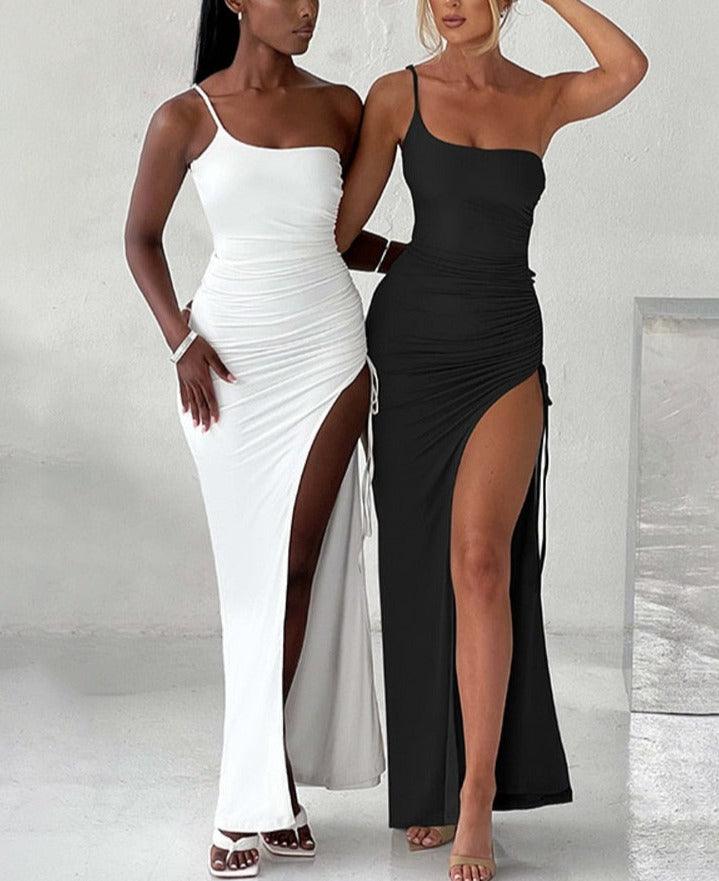 Palma One Shoulder Maxi Dress - Virago Wear - Dresses, Maxi Dress, New arrivals - Dresses