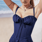 Sophia Lace Up Midi Dress - Virago Wear - Dresses, Midi Dress, New arrivals - Dresses
