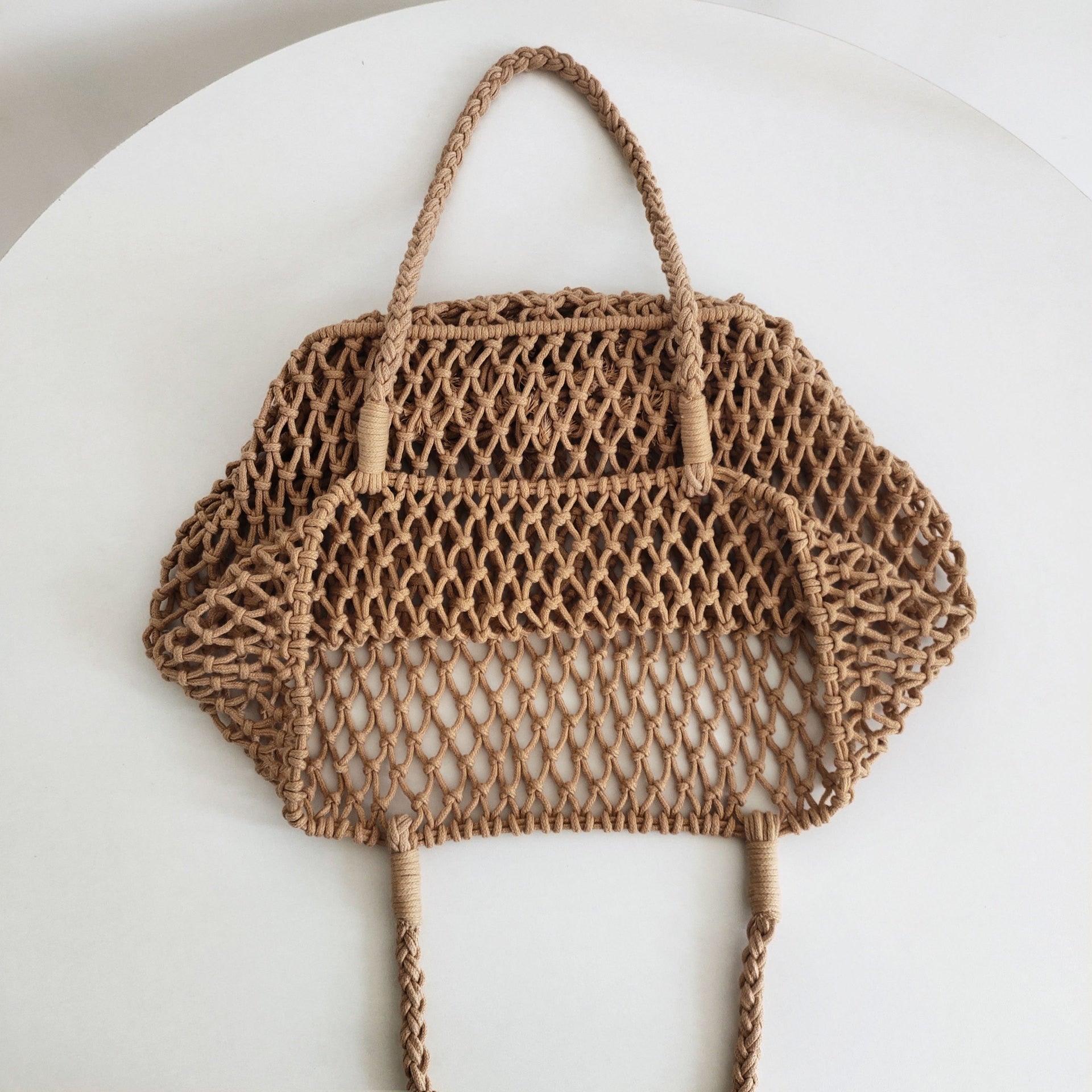 Aurora Hollow Fishnet Handbag - Virago Wear - Handbags - Handbags