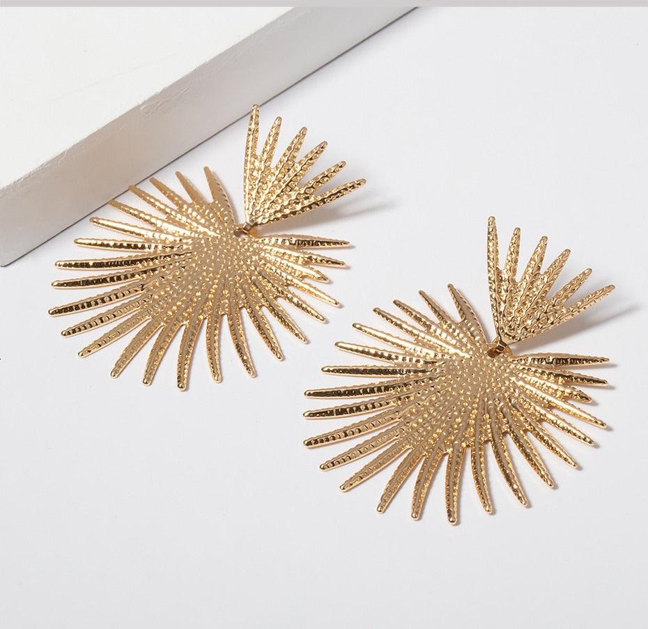 Brigitte Big Drop Earrings - Virago Wear - Accessories, Earrings - Earrings