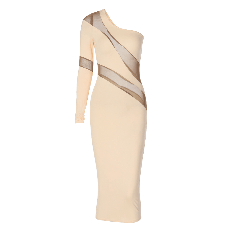 Diana One Shoulder Maxi Dress - Virago Wear - Dresses, Maxi dress - Dresses