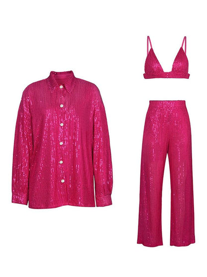 Tamara Sparkly Three-piece Set - Virago Wear - Outfit Sets, Sets - Sets